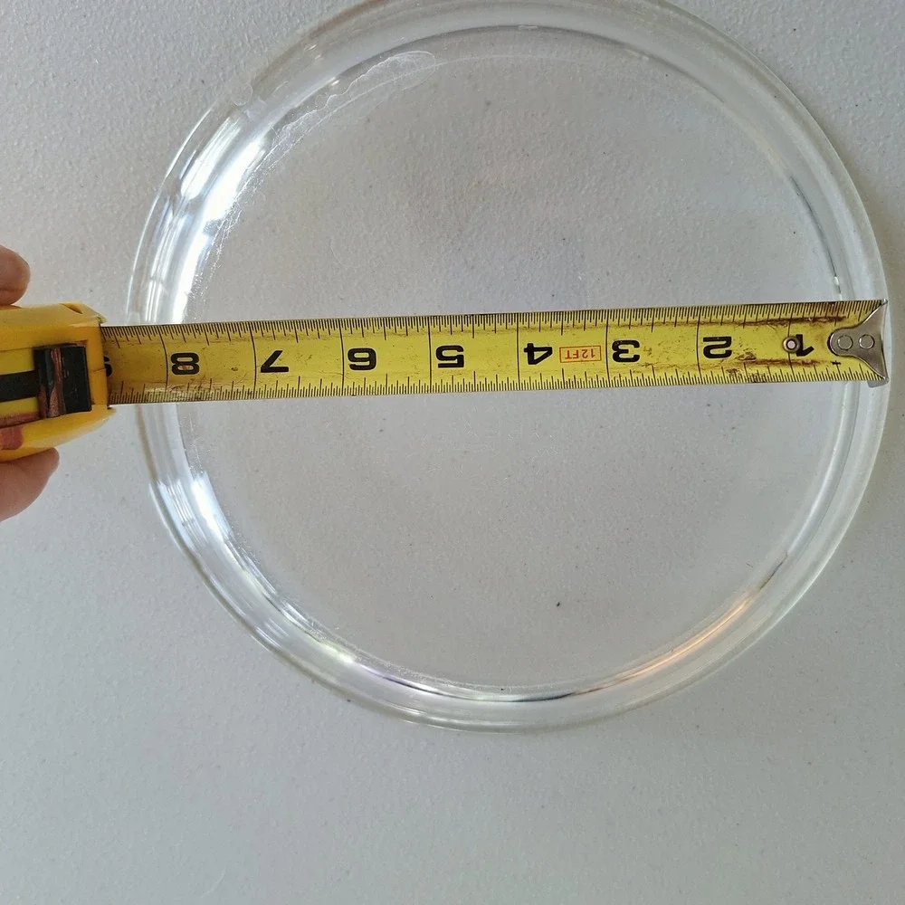 Pyrex 209 Clear Glass Pie Plate 9 Inch Round Baking Dish Made in USA